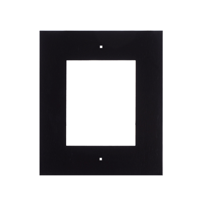 2N IP/LTE Verso - Frame for flush installation, 1 module, Black (9155011B)