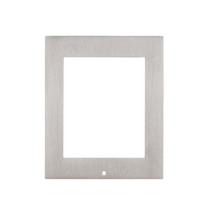 2N IP/LTE Verso - Frame for surface installation, 1 module, Nickel (9155021)