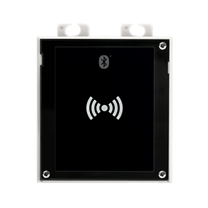 2N IP Verso/Access Unit 2.0 – Bluetooth & RFID reader 125kHz, secured 13.56MHz, NFC, PICard compatible (91550945-S)