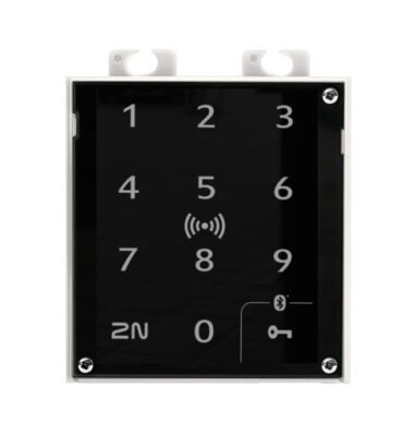 2N IP Verso/Access Unit 2.0 - Touch keypad & Bluetooth & RFID reader 125kHz, 13.56MHz, NFC, PICard compatible (91550947)