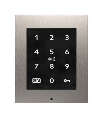 2N Access Unit 2.0 - Touch keypad & RFID - 125kHz, 13.56MHz, NFC, PICard compatible (9160346)