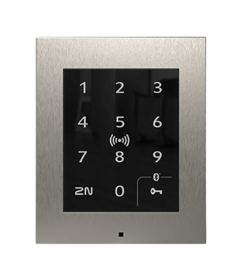2N Access Unit 2.0 - Touch keypad & Bluetooth & RFID - 125kHz, 13.56MHz, NFC, PICard compatible (9160347)
