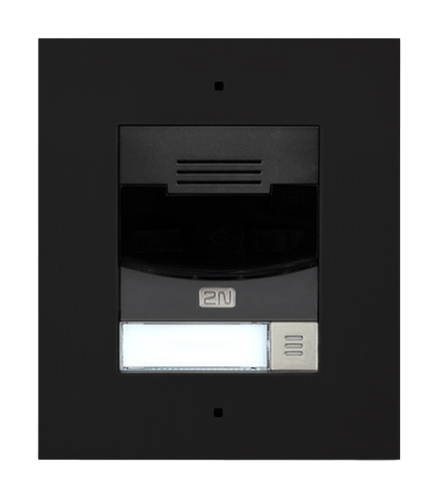 2N IP Solo - Without camera, Flush mount, Black (9155301BF)